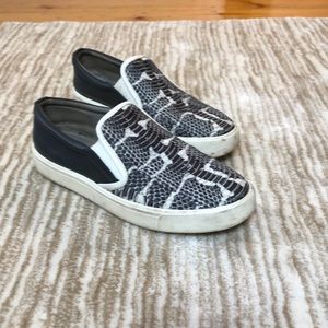 Vince snake skin sneakers
